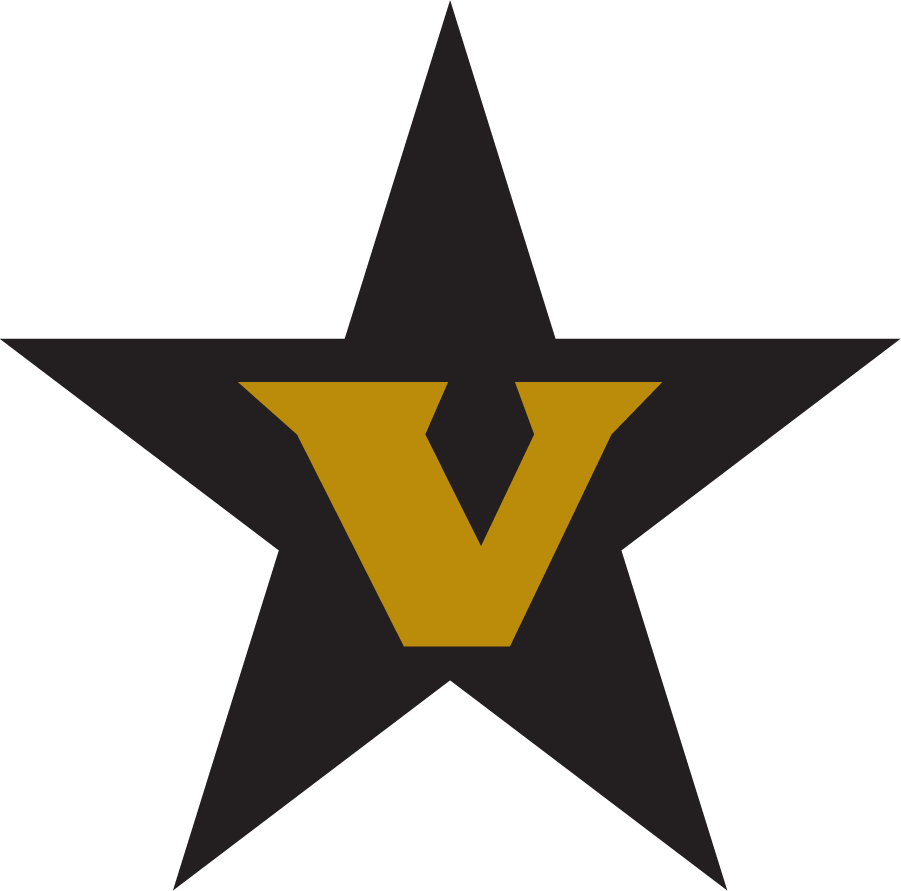Vanderbilt Commodores 1969-1975 Primary Logo iron on transfers for clothing